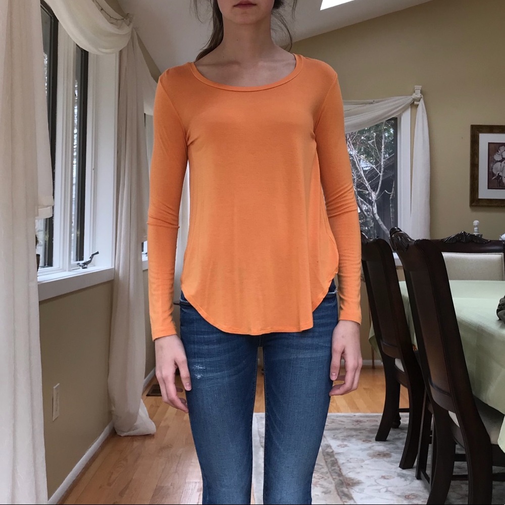 Barney’s Orange Long Sleeved Shirt